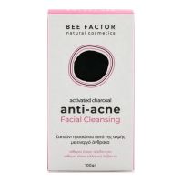 ANTI-ACNE SOAP WITH ACTIVATED CHARCOAL – 100GR bee factor