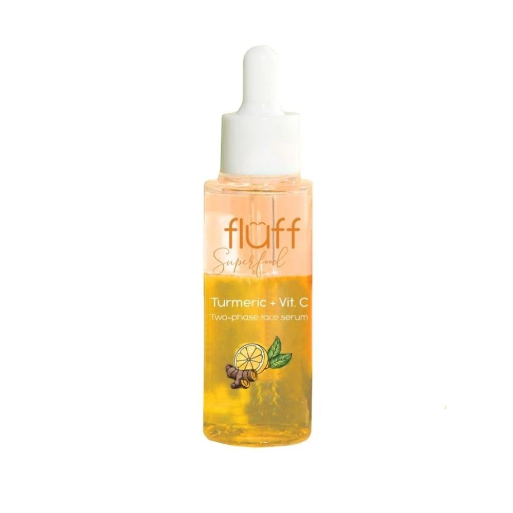 Fluff Turmeric And Vitamin C Booster Two Phase Face Serum 40ml