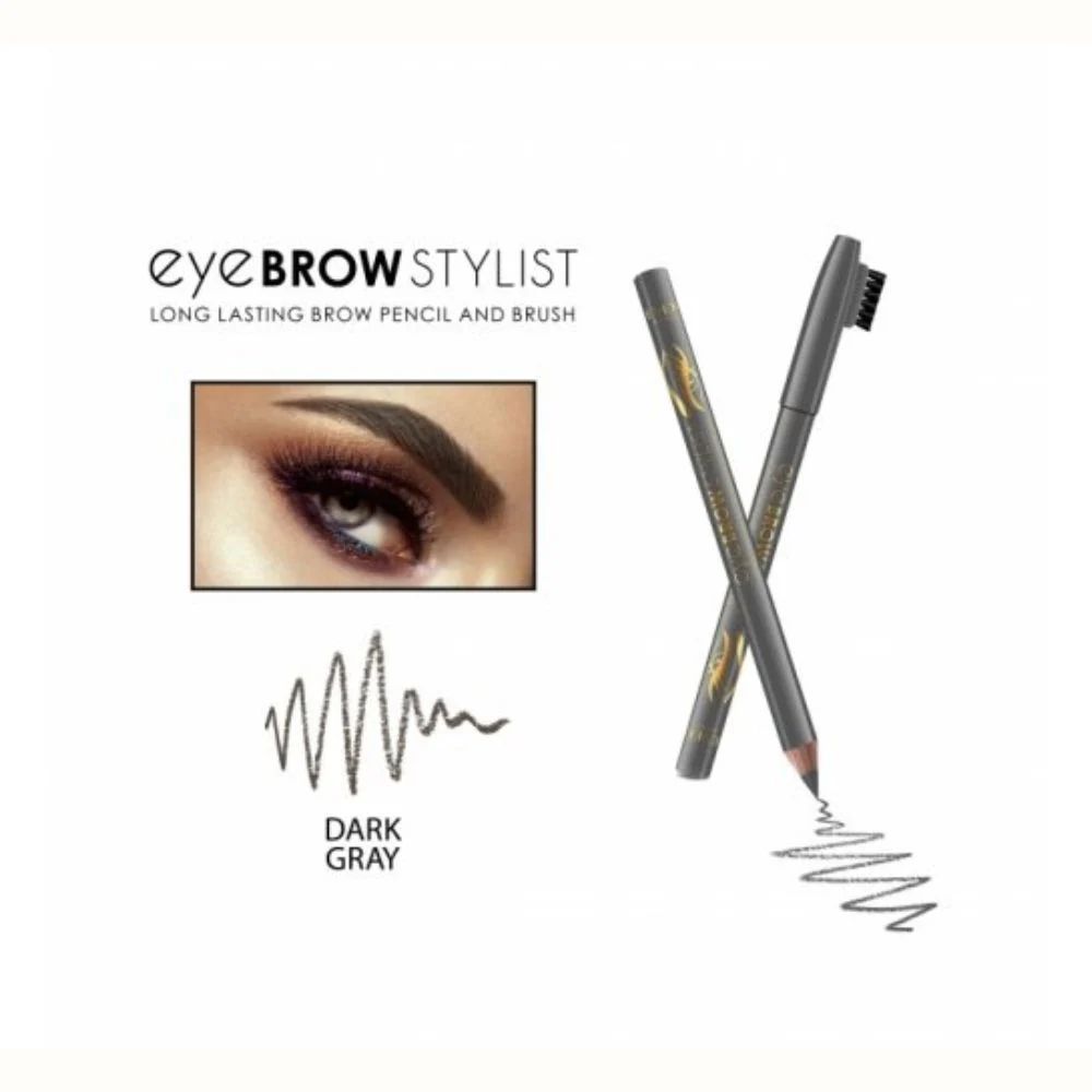 Revers Cosmetics Eye Brow Stylist Pencil Μολύβι για Φρύδια Dark Grey